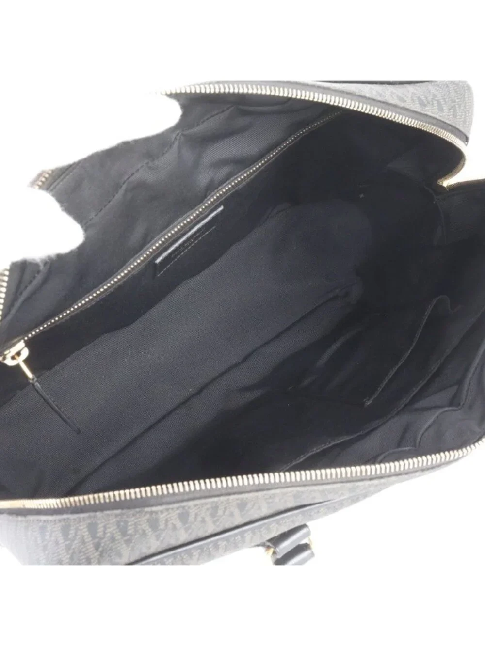 Saint Laurent Paris YSL Monogram All Over Pattern Leather Business Document